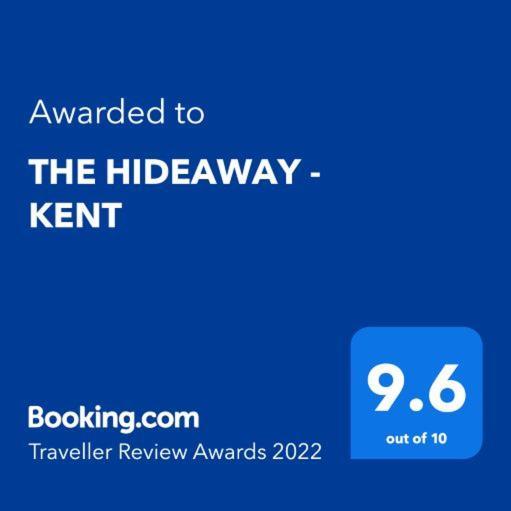 The Hideaway - Kent Apartman Sole Street Kültér fotó